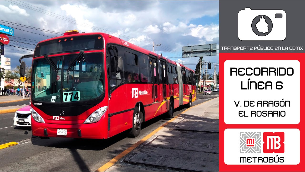 Metrobús | Línea 6 (Villa de Aragón - El Rosario)