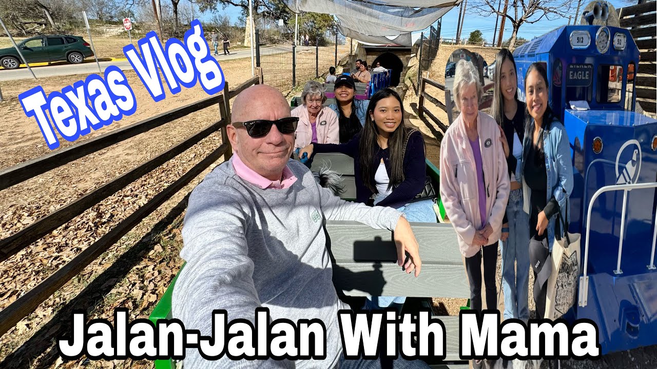 Ajak Mama Jalan-Jalan Naik Kereta 😍Texas Vlog 