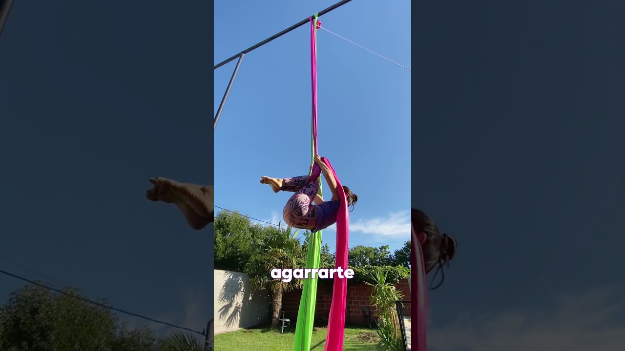 AcroTelas/#aerial #acrobaciaaerea #aerialskills #acrobat #tutorial #acrobatics #acrobat #acrobatica