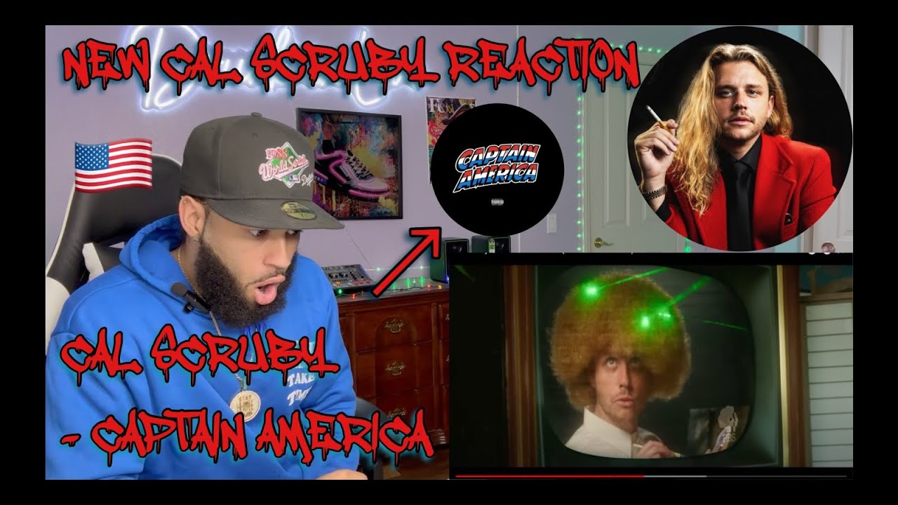 WHERE DID CAL SCRUBY COME FROM! | Cal Scruby - CAPTAIN AMERICA (Official Music Video) [REACTION!!!]