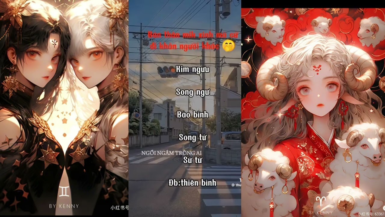 [Tiktok] 12 cung hoàng đạo cool ngầu và cũng siêu đáng yêu😍😍😍😇🥰