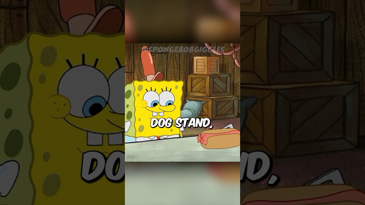 SpongeBob Starts Making Hot Dogs?! 😂🌭 #spongebob #shorts