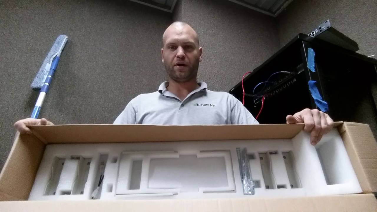 UBNT 120 panel sector 5ghz Unboxing. AM‑5G19‑120