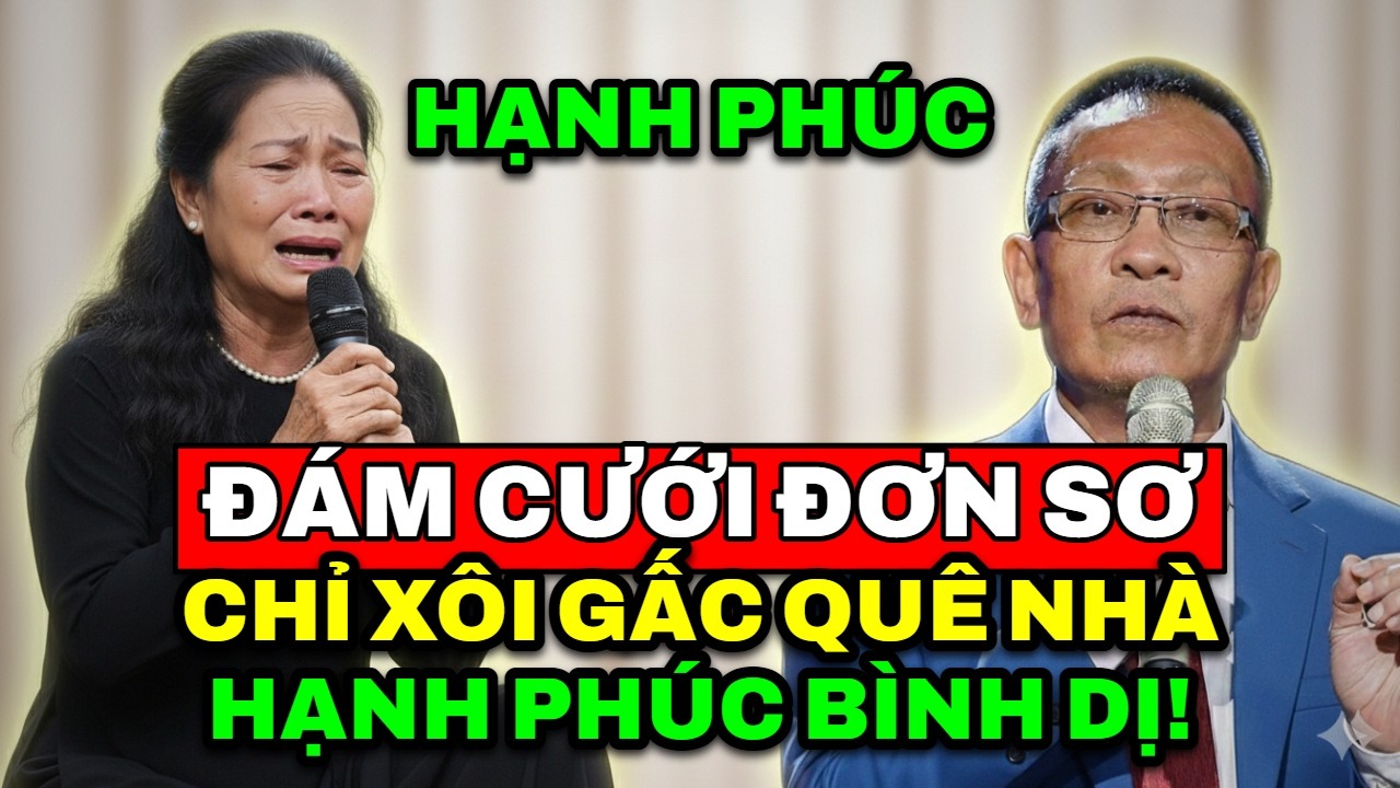 TÂM SỰ CÙNG VĂN SÂM - Đám cưới đơn sơ chỉ có xôi gấc và niềm hạnh phúc bình dị nơi quê nghèo.