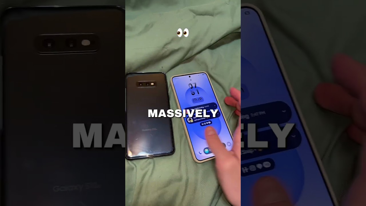 Samsung S10e VS S25 #samsung #samsunggalaxy #android #tech #technology #technews