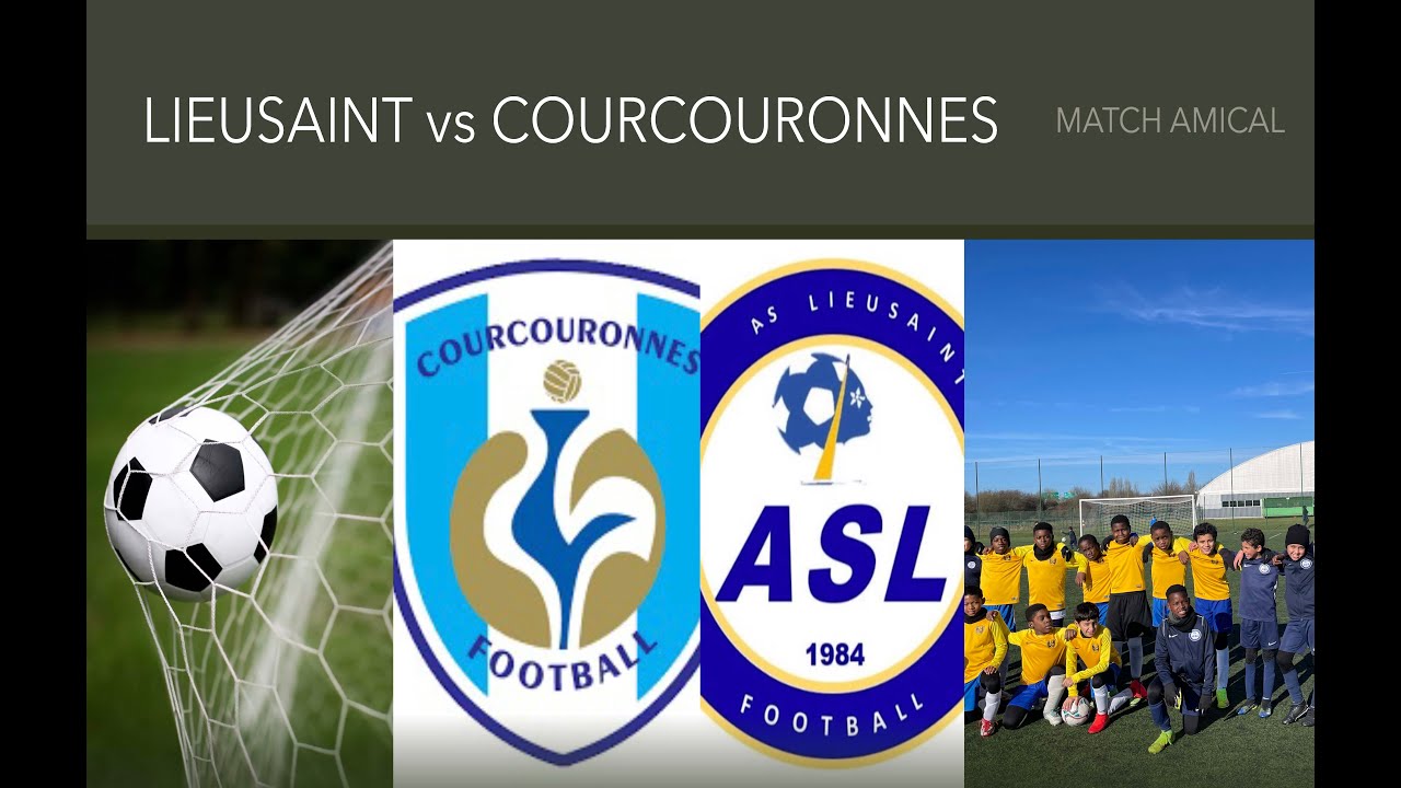 FC COURCOURONNES vs AS LIEUSAINT, MATCH DES PROS ,