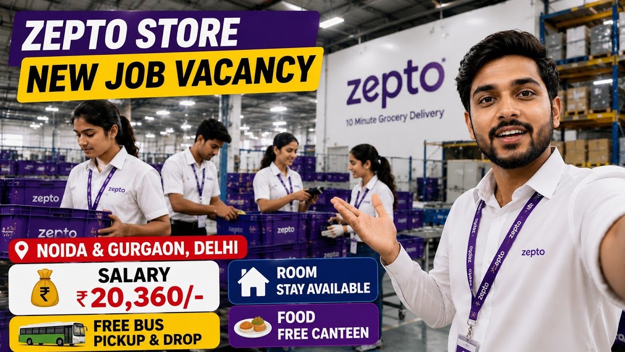 Jepto Noida Job Vacancy 2026 | 10th/12th/ITI Pass Job | Freshers Job | Salary ₹20,000+
