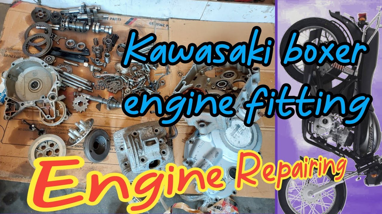 bajaj boxer engine repair | Bajaj boxer full engine fitting | Bajaj Boxer 125 |Bajaj Boxer 150