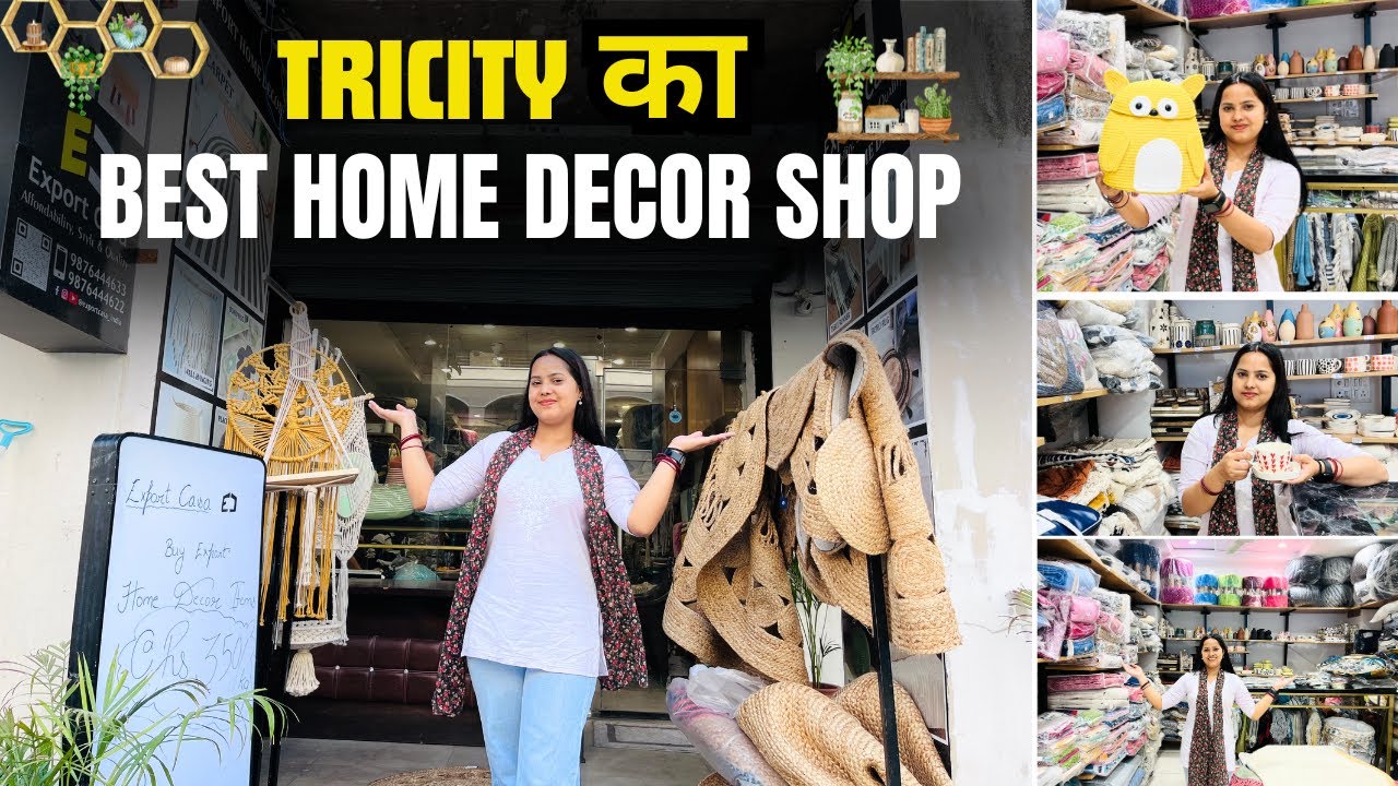 Best Home Decor Shop in Zirakpur | Top Home Decor Accessories Store in Tricity | Export Casa