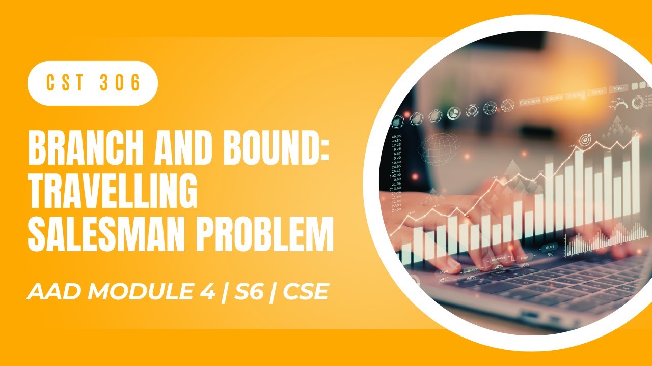 Branch & Bound Algorithm for Travelling Salesman Problem | CST306 | AAD MODULE 4 | KTU | Anna Thomas
