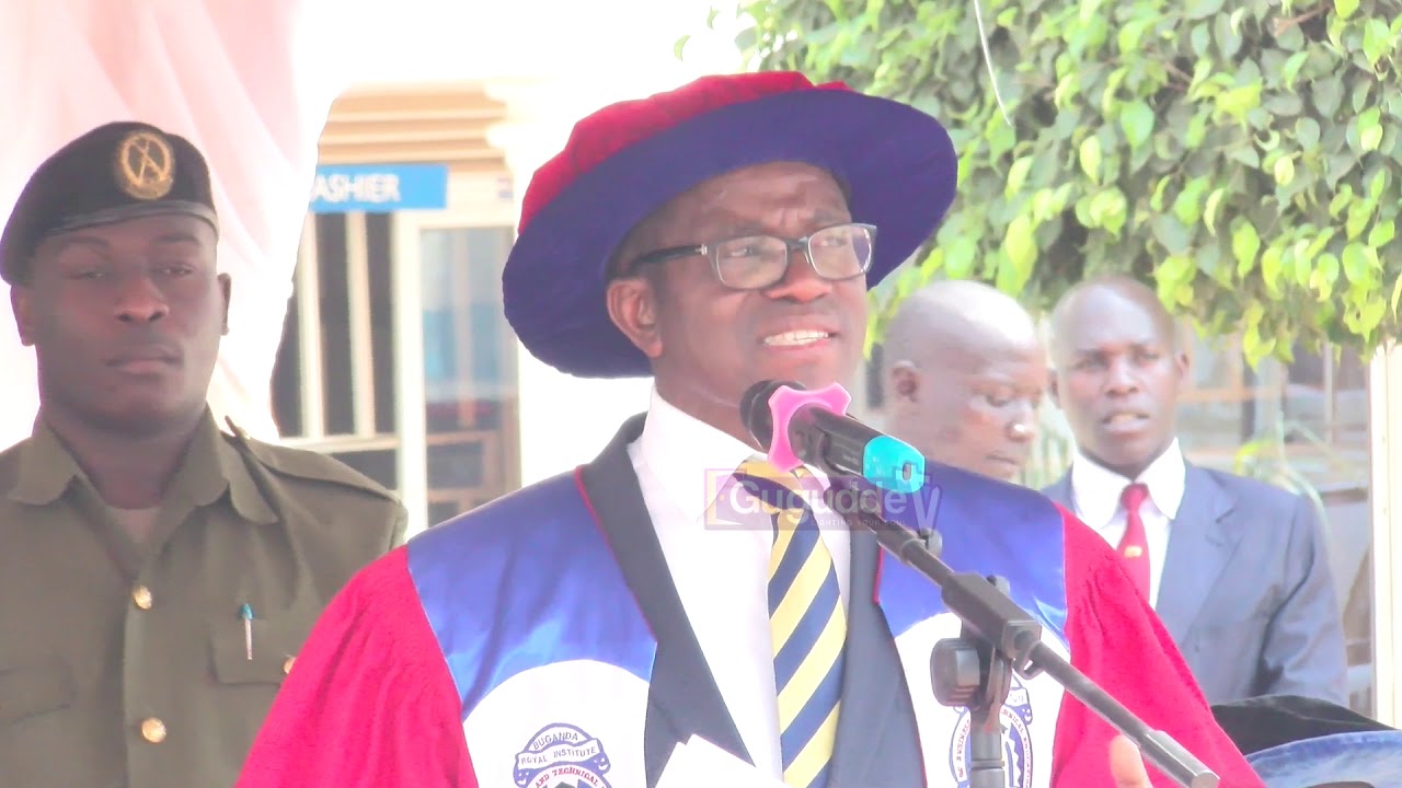 #KATIKKIRO OF #BUGANDA AT THE #14TH GRADUATION CEREMONY OF #BUGANDA ROYAL #TECHNICAL #INSTITUTE