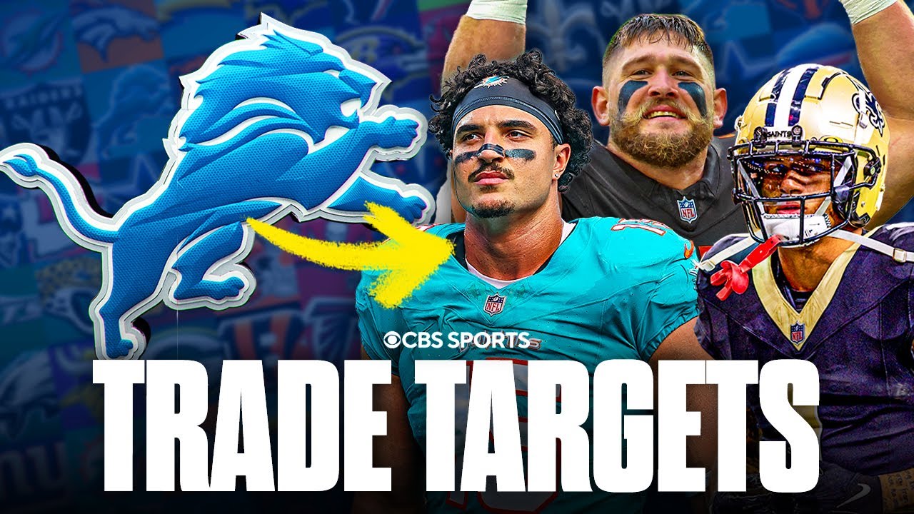 5 trades the Detroit Lions COULD MAKE ahead of the NFL Trade Deadline 👀