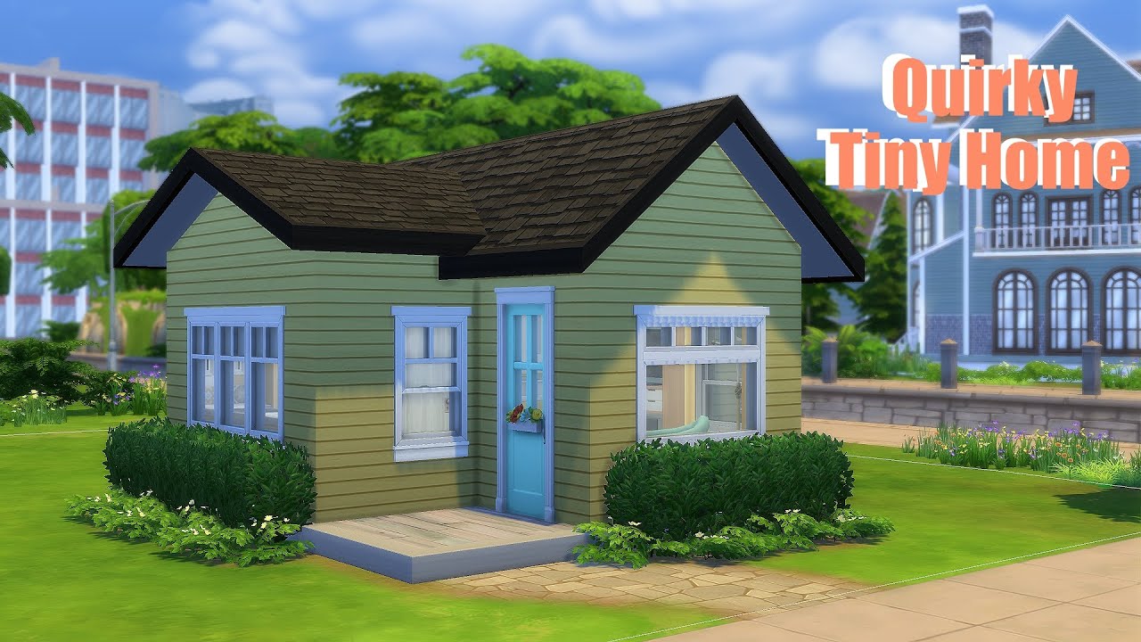 Sims 4 Speed Build - Quirky Tiny Home