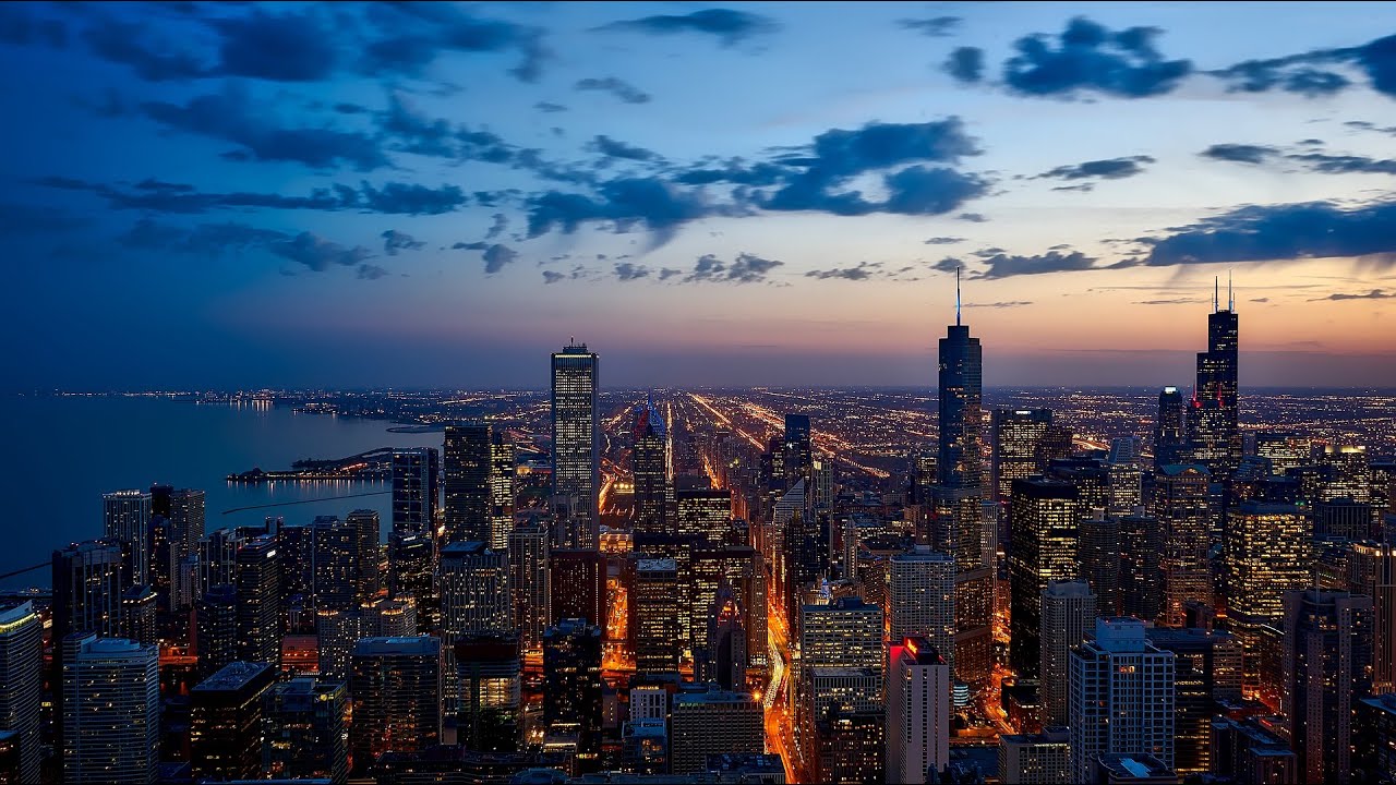 CHICAGO ILLINOIS 4K HD DRONE(2021)