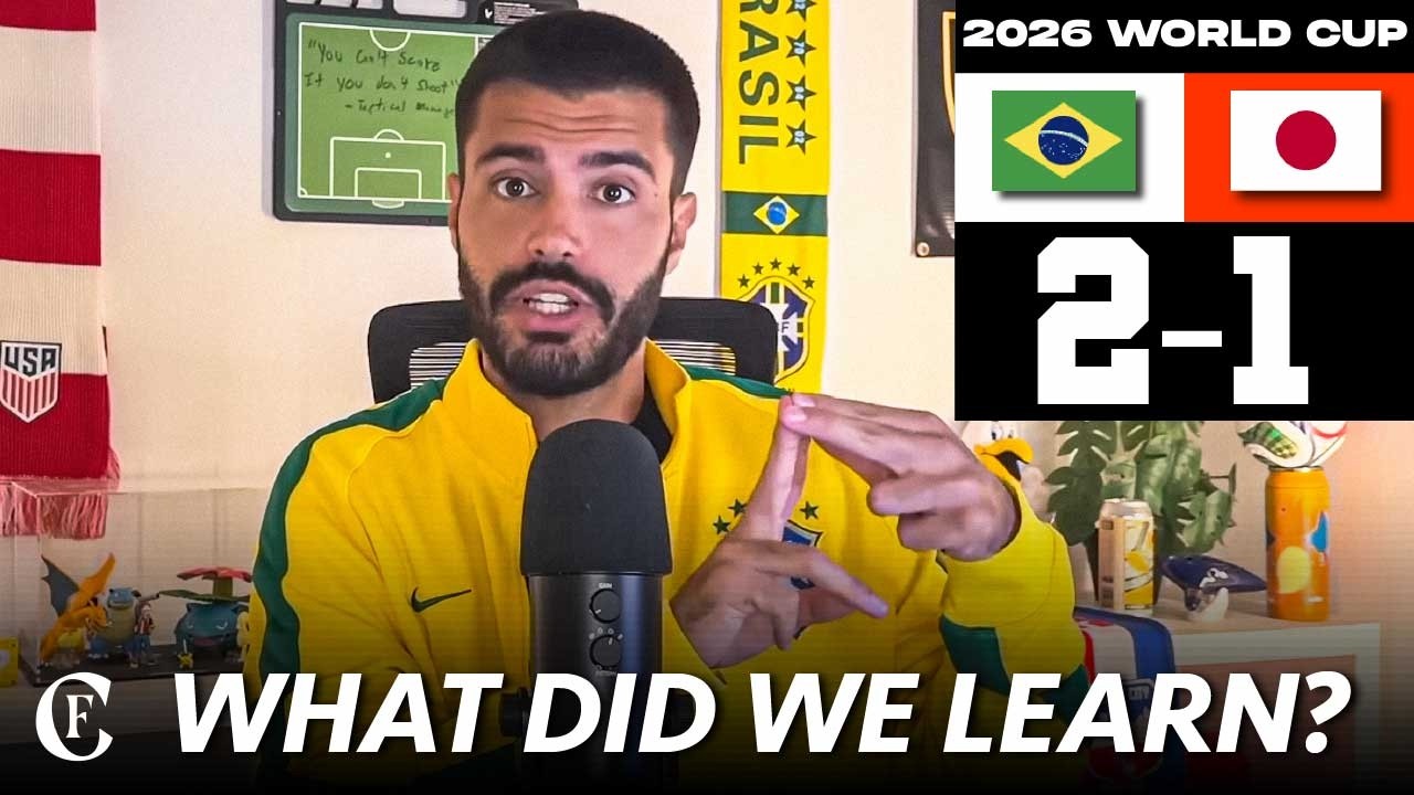 Brazil DEFEATS Japan in DRAMATIC World Cup Game | Brazil 2-1 Japan Analysis 