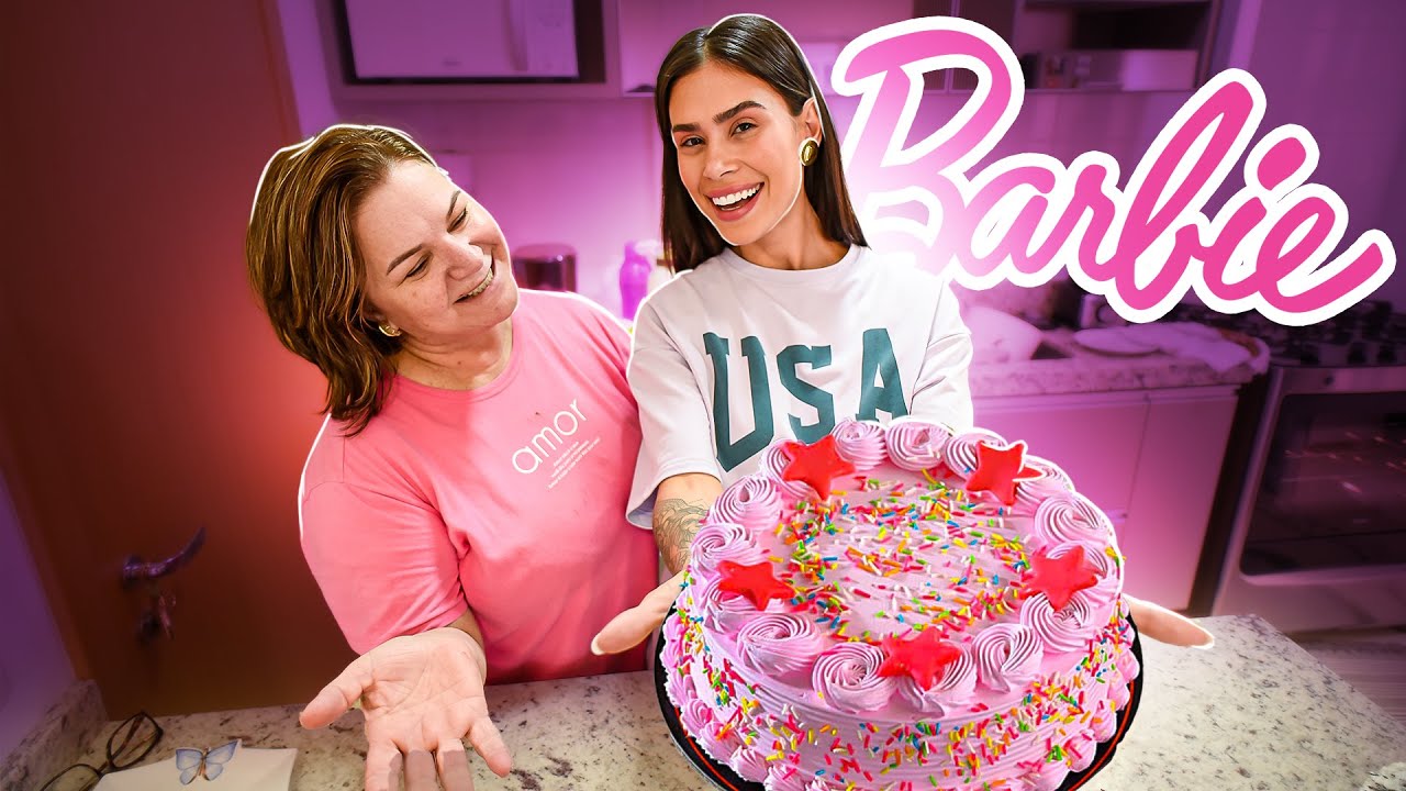 A Melhor Receita Do Bolo Da Barbie!