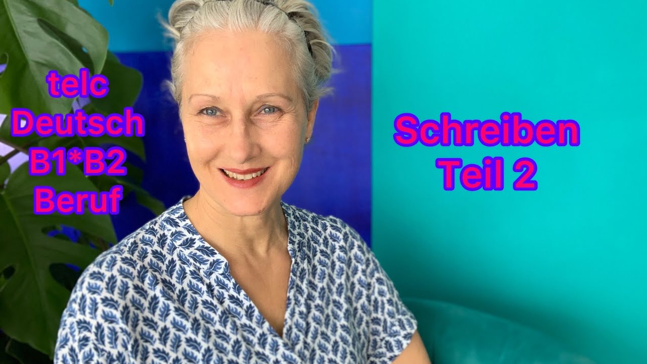 telc Deutsch B1*B2 Beruf | Schreiben 2 | Messebericht | Deutsch lernen