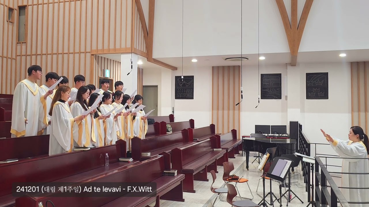 Ad te levavi - F.X.Witt (2024.12.01)