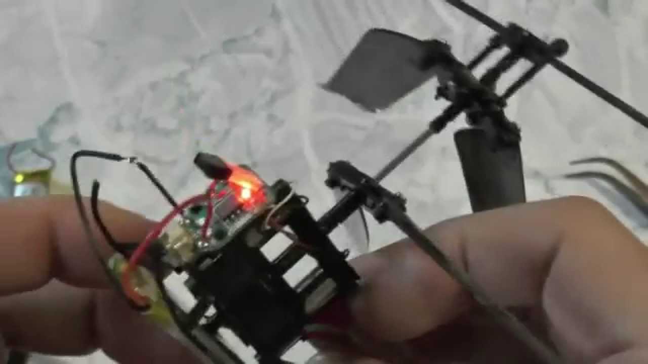 Попытка запуска вертолетов, после замены батареи. ZikValera