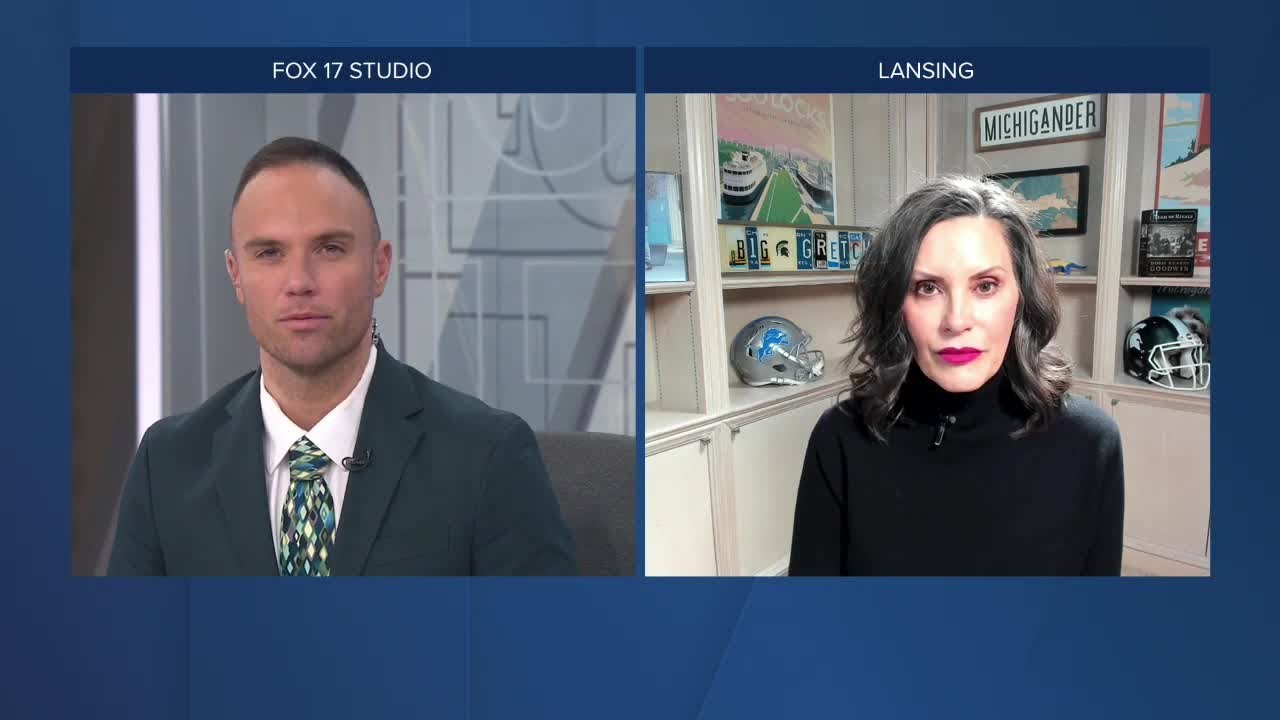 Elliot Grandia sits down with Governor Whitmer following her SOTS address