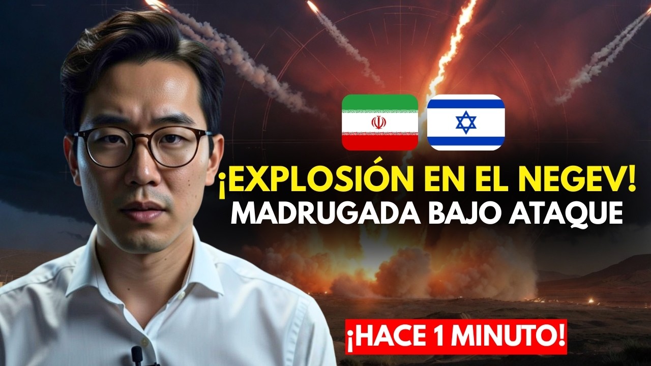 Madrugada Bajo Ataque — Un Nuevo Proyectil Explota en el Negev de Israel