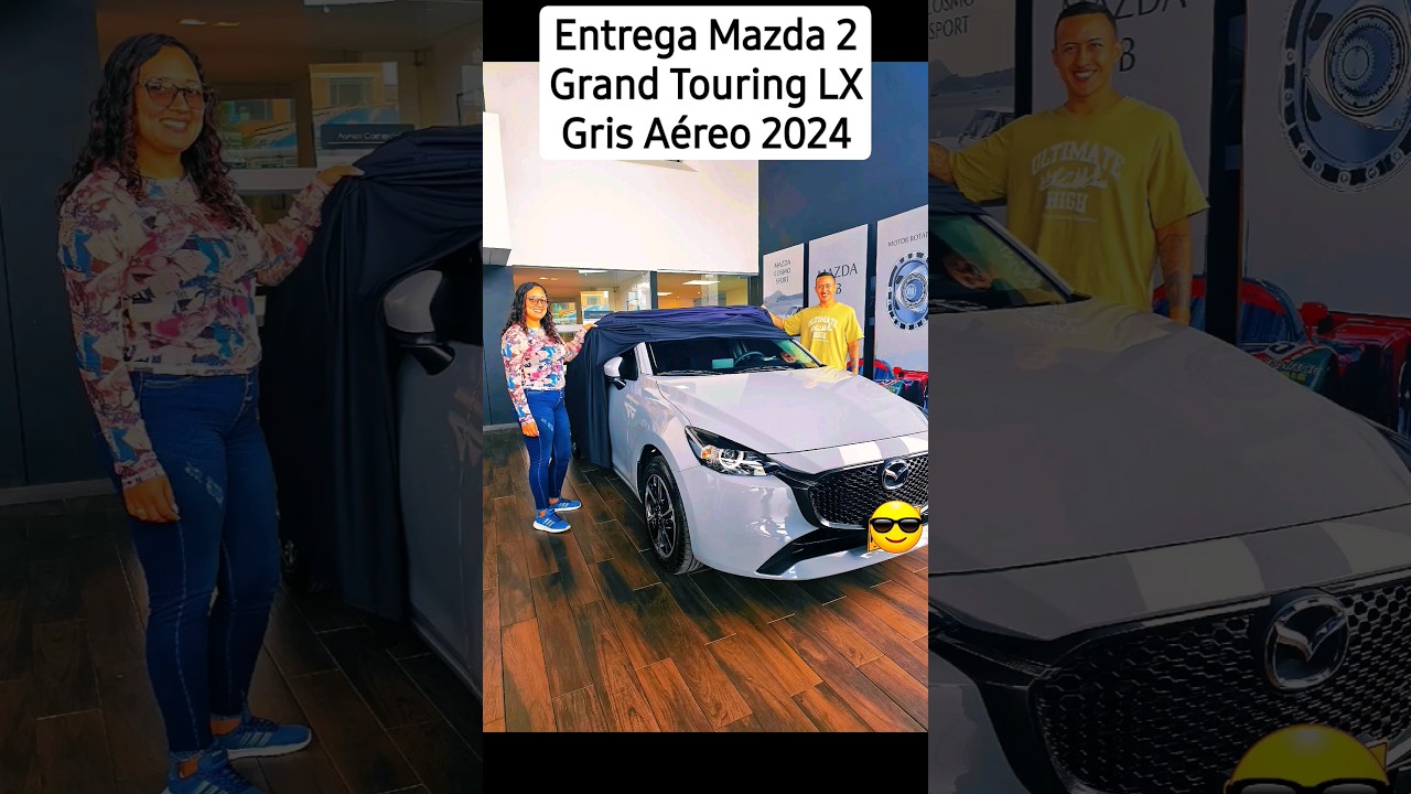 Entrega Mazda 2 Grand Touring LX Gris Aéreo Modelo 2024