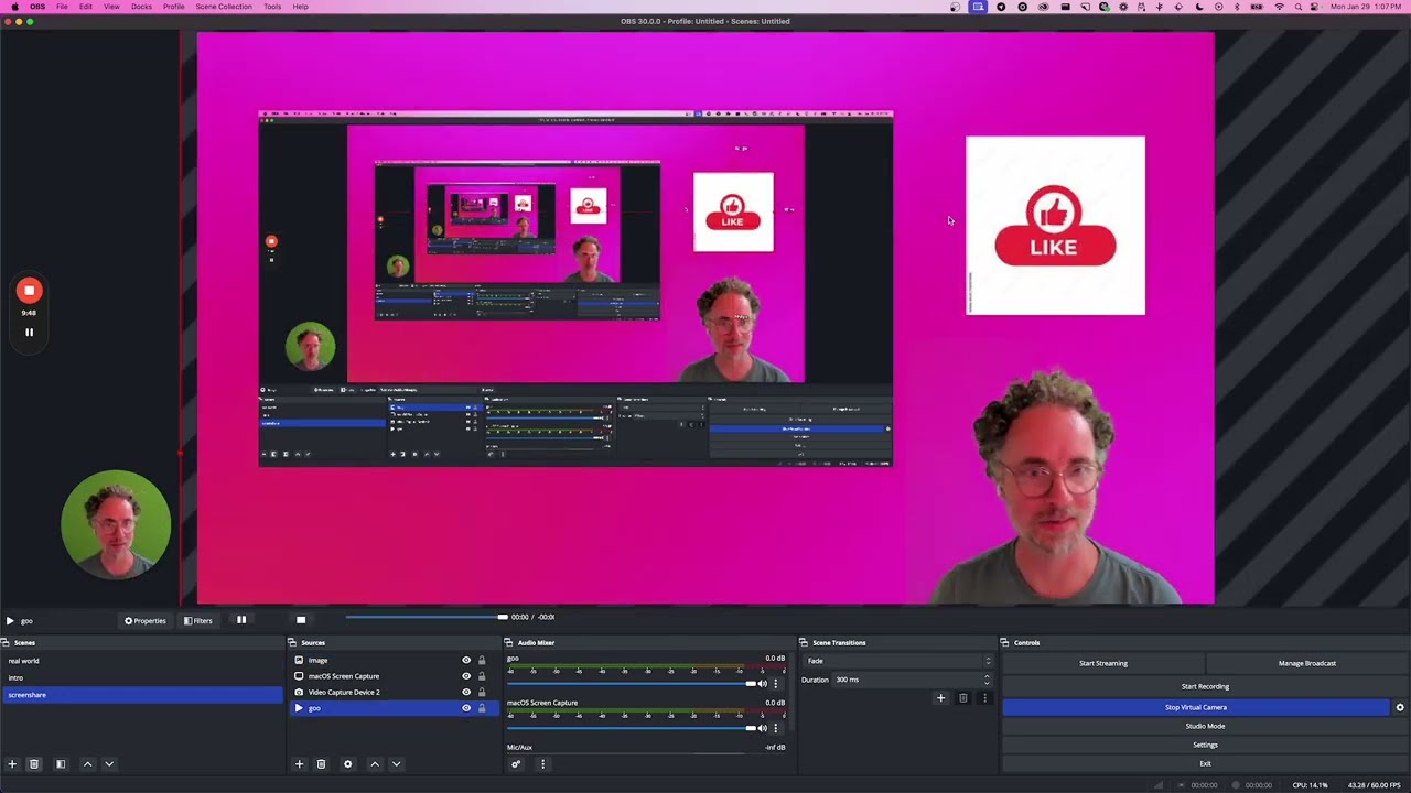 Screencasting with OBS