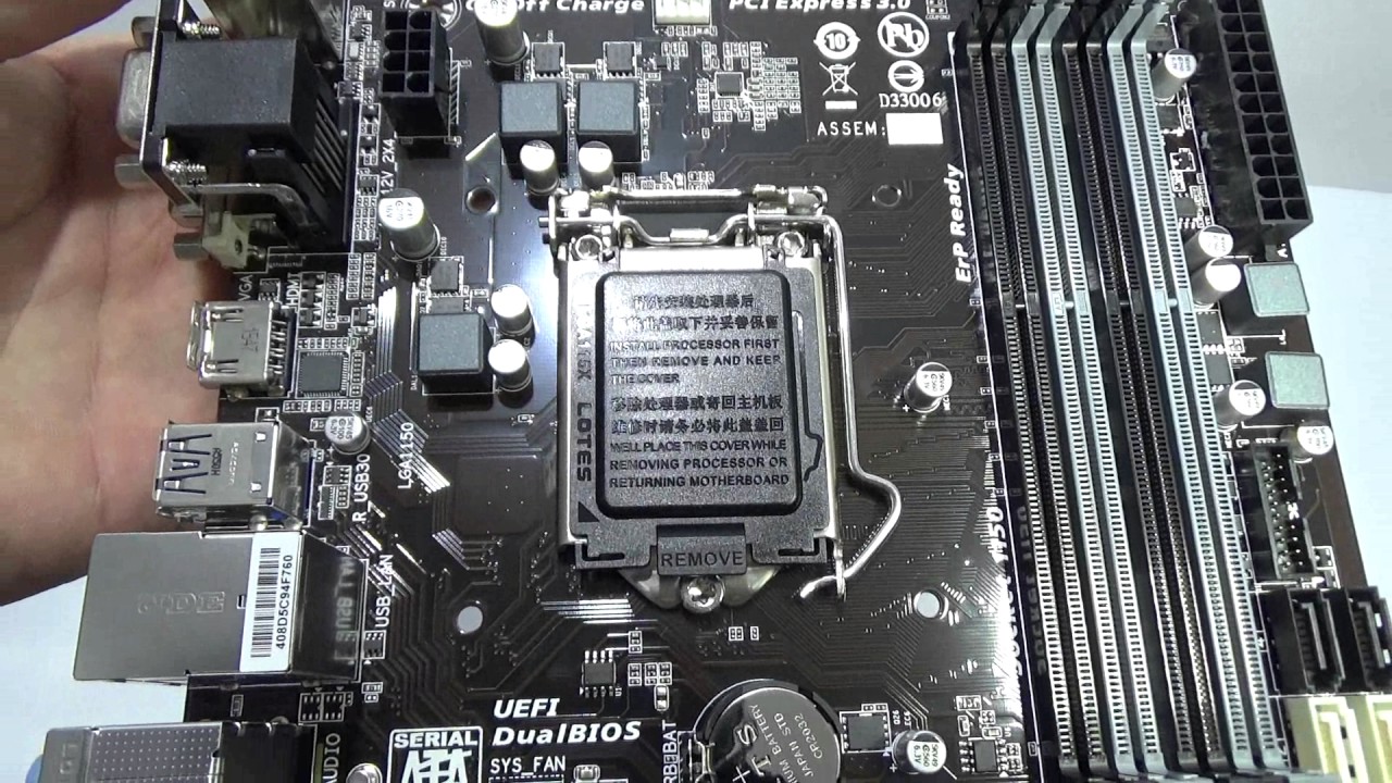 Motherboard Gigabyte LGA 1150 B85M-DS3H-A mATX (blogoteca.eu)