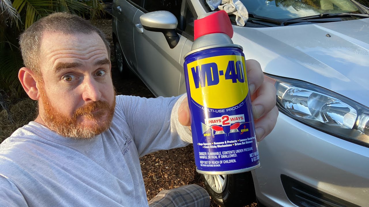 Удалит ли WD-40 КРАСКУ с моей машины? Тираж # 6