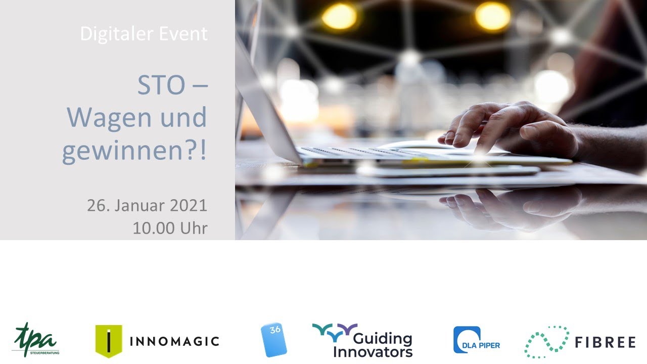 STO-Online Konferenz | Die Zukunft: Immobilienfinanzierung, Blockchain und die Tokenisierung