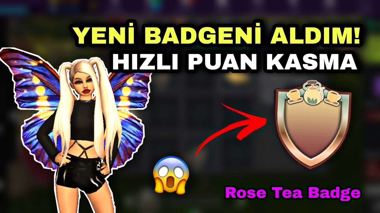 ROSE TEA BADGE ALDIM! YENİ BADGE🔥 |AVAKİN LİFE