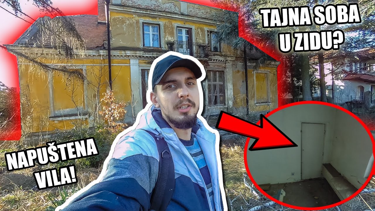 TAJNA SOBA U ZIDU NAPUŠTENE VILE NA DEDINJU!