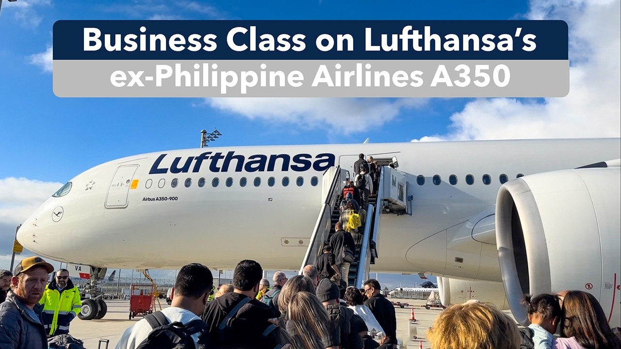 TRIP REPORT | Lufthansa Airbus A350-900 Business Class | Munich to Seattle