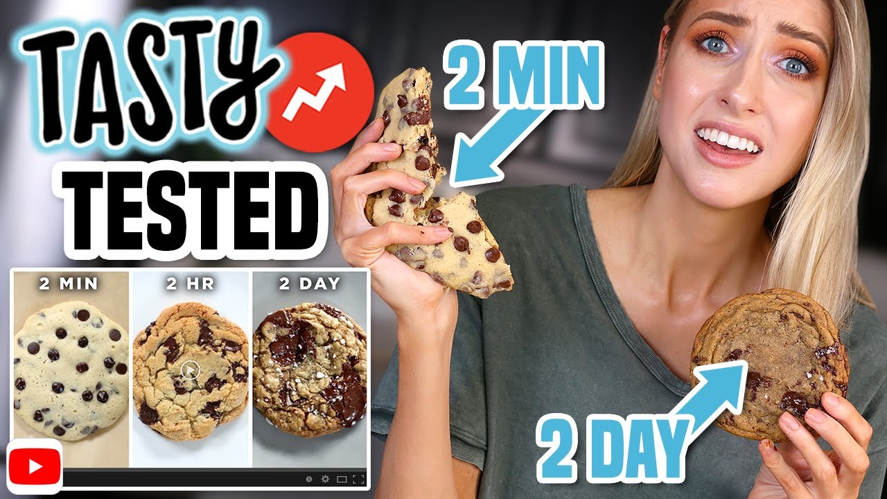 Я попробовал приготовить ВКУСНОЕ 2-минутное и 2-дневное ПЕЧЕНЬЕ от BUZZFEED...
