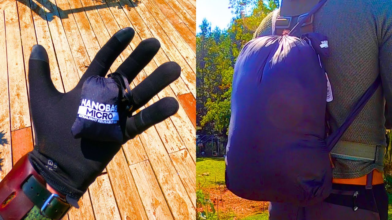 Ultralight Nanobags - The 1oz Survival Backpack & Drop-Bag