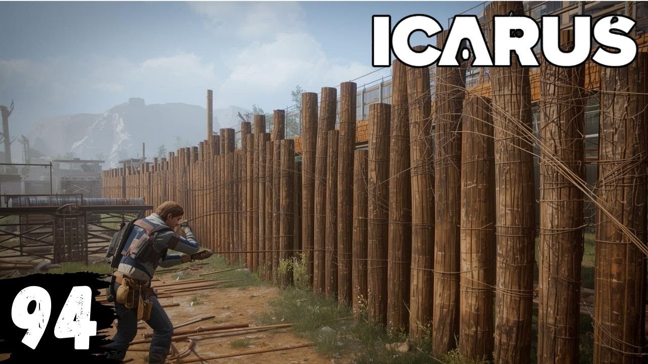 Icarus Gameplay #94 Palisaden Wall bauen