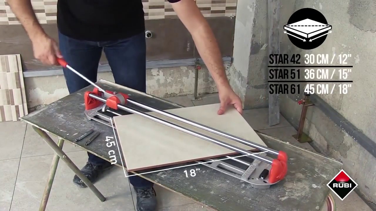 Rubi Star Tegelsnijder | Tegelgereedschapshop