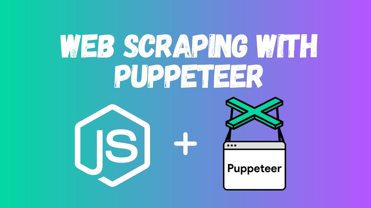 Web Scraping any website with Puppeteer and Node.js. 🎉