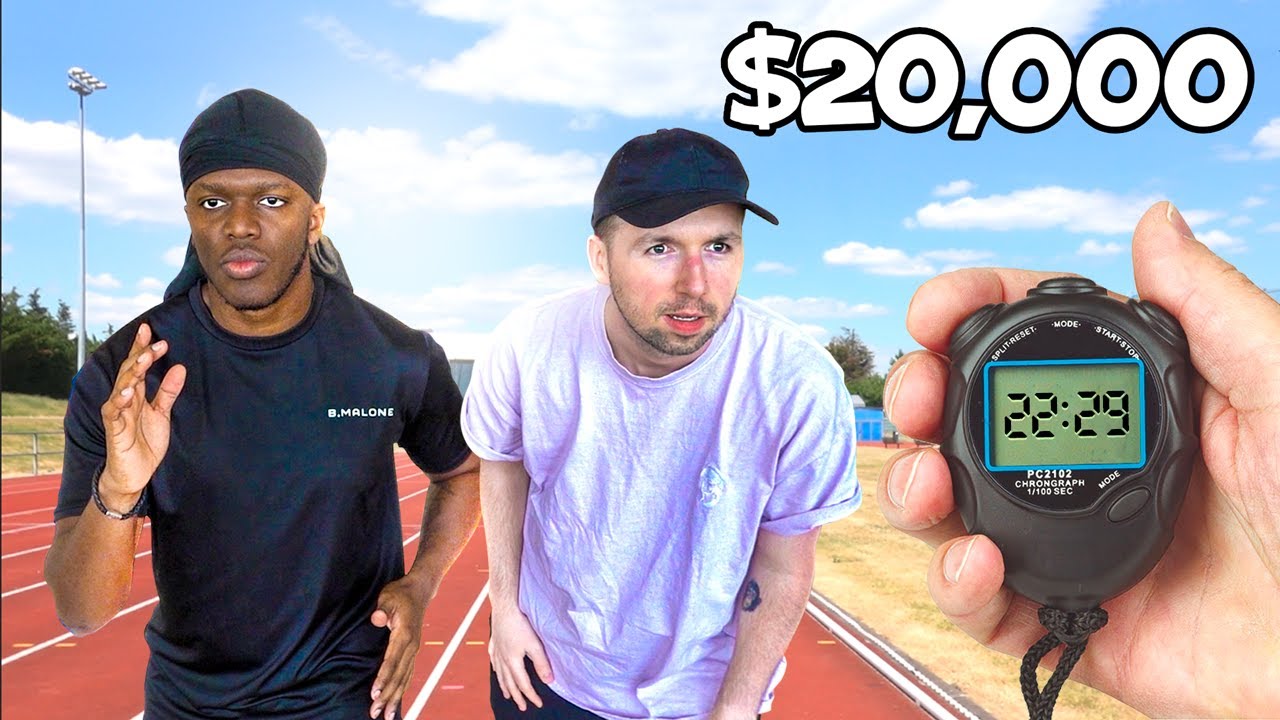 If I Run Faster Than KSI, I Win $20,000
