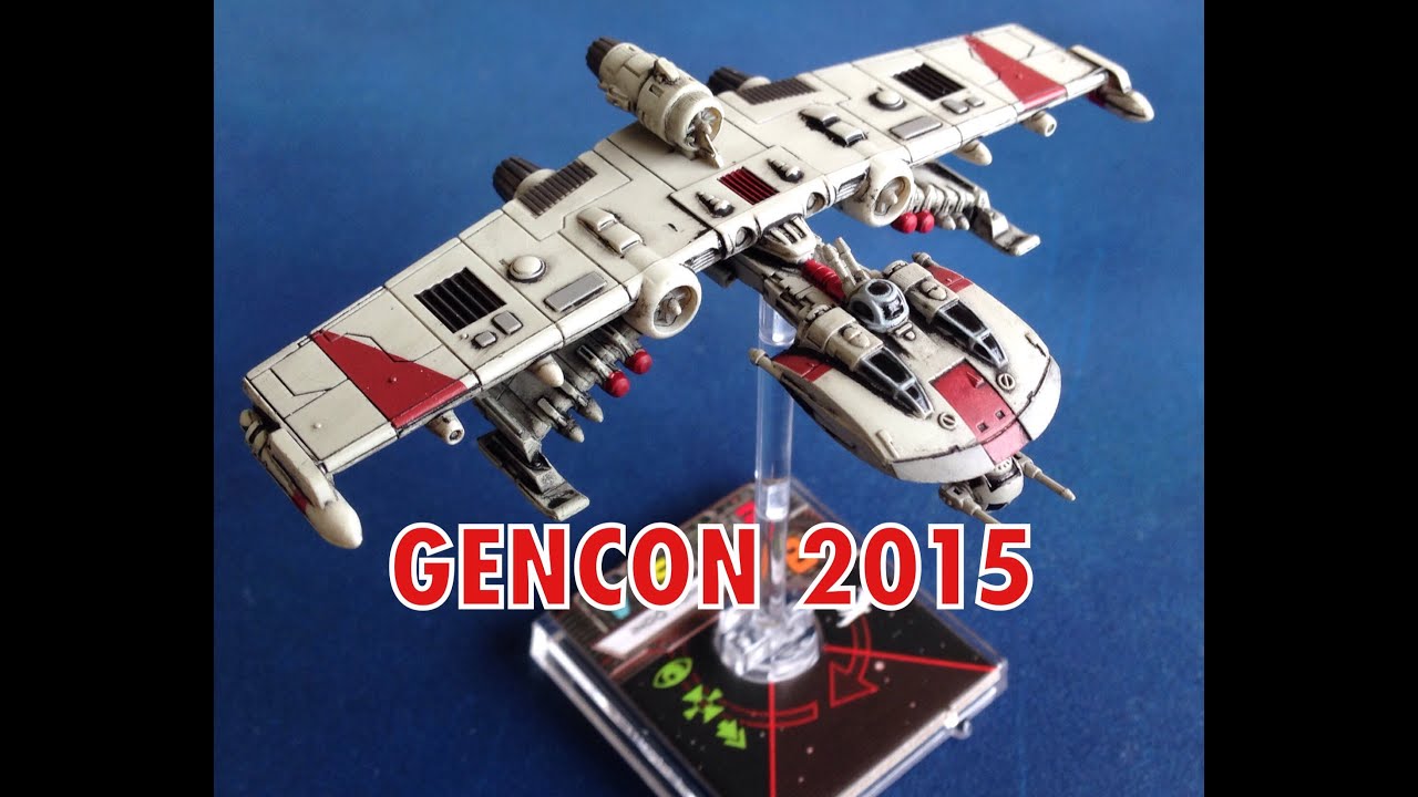 The Cardboard Dungeon: X-Wing Ship Review - K-Wing