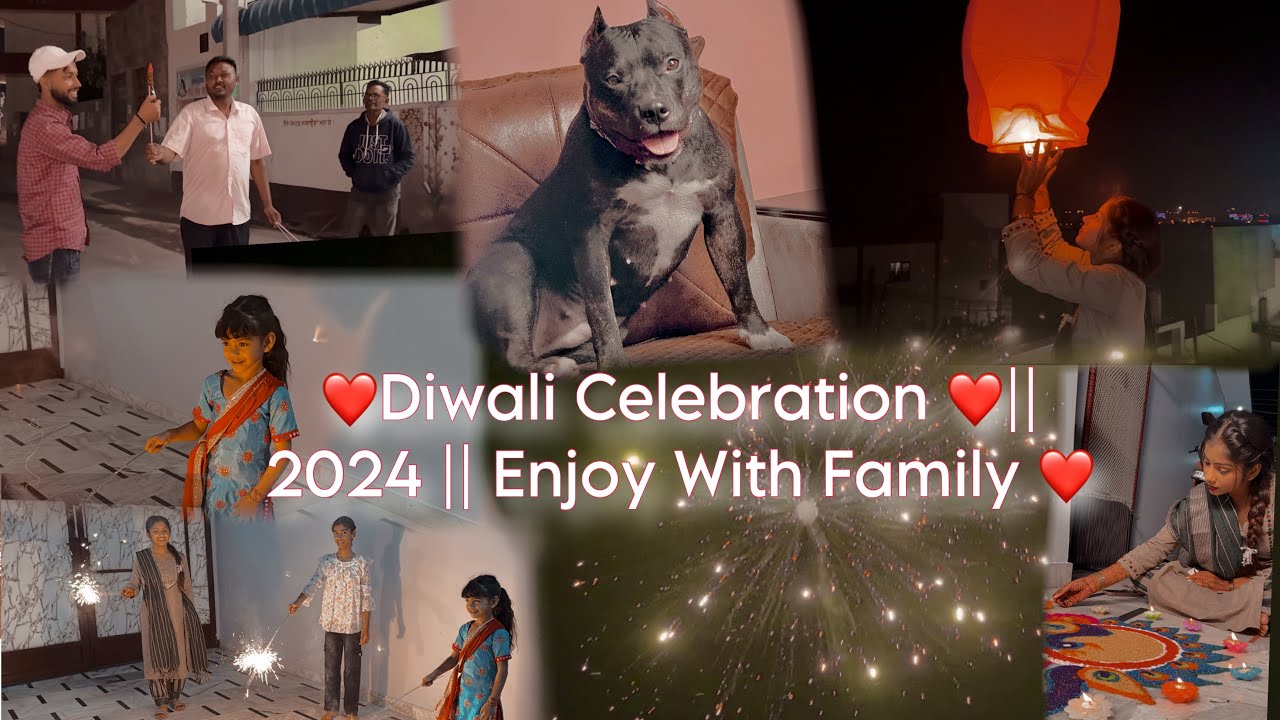 ❤️🪔 Diwali Celebration 2024 ❤️🪔 || 20,000 Hi Fhukta 😂😂 || Enjoy with Family ❤️
