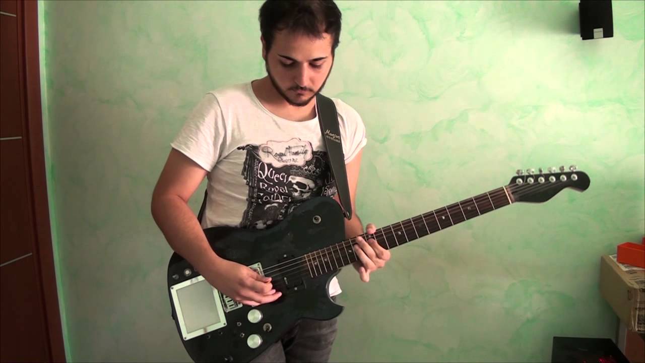 The Handler - Muse Guitar cover by Luca Nisi (Guitar replica)