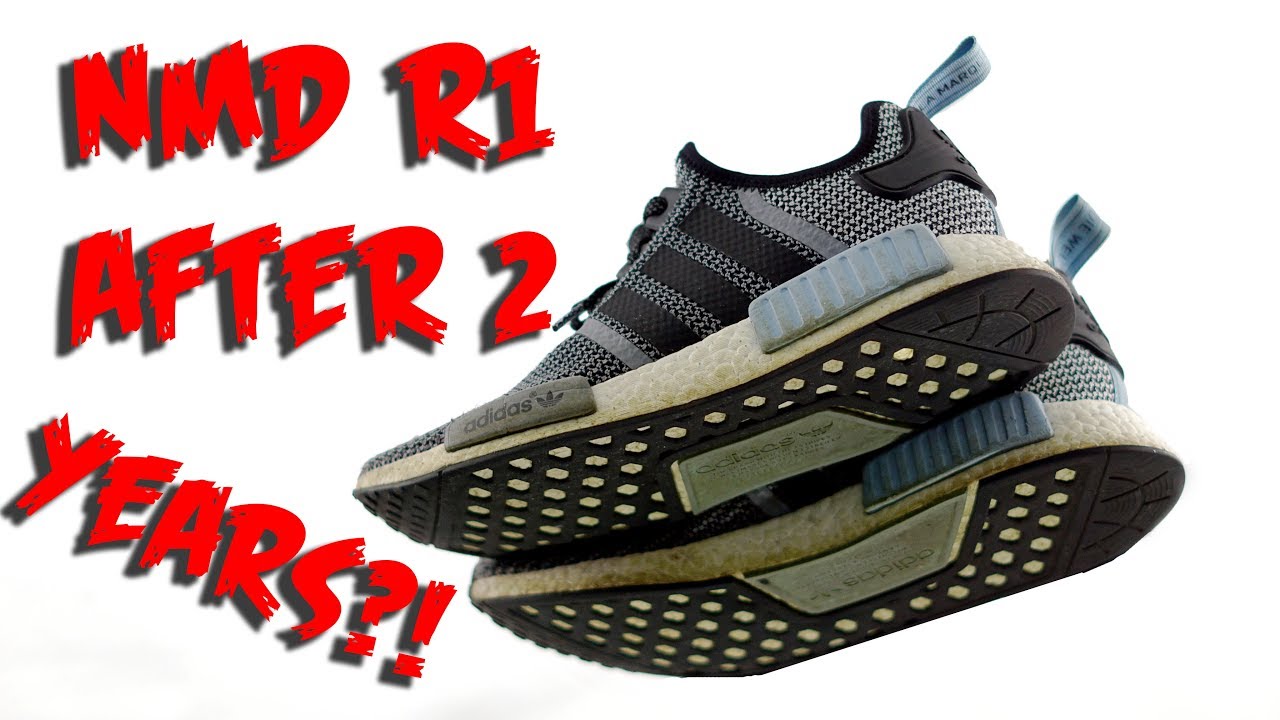 ADIDAS NMD R1 AFTER 2 YEARS: WHAT HAPPENS?! WEAR N TEAR. WORTH THE $$?? (YEAR IN REVIEW)