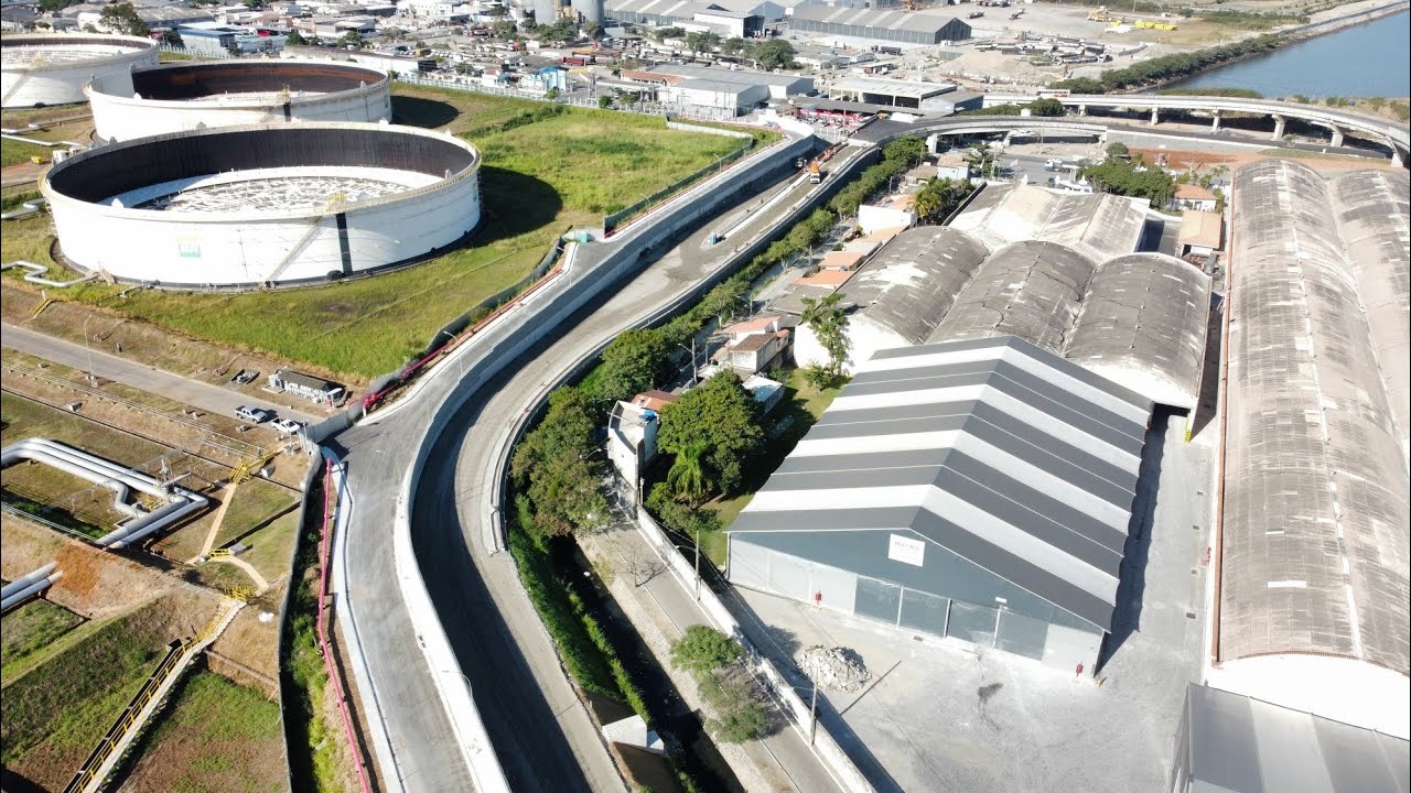 Rodovia dos Tamoios contorno obra