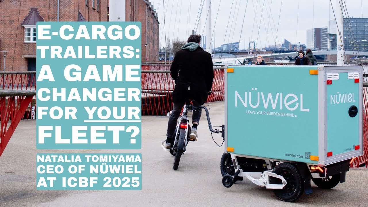 Are e-cargo trailers a game changer for urban logistics? With Natalia Tomiyama, CEO of NÜWIEL