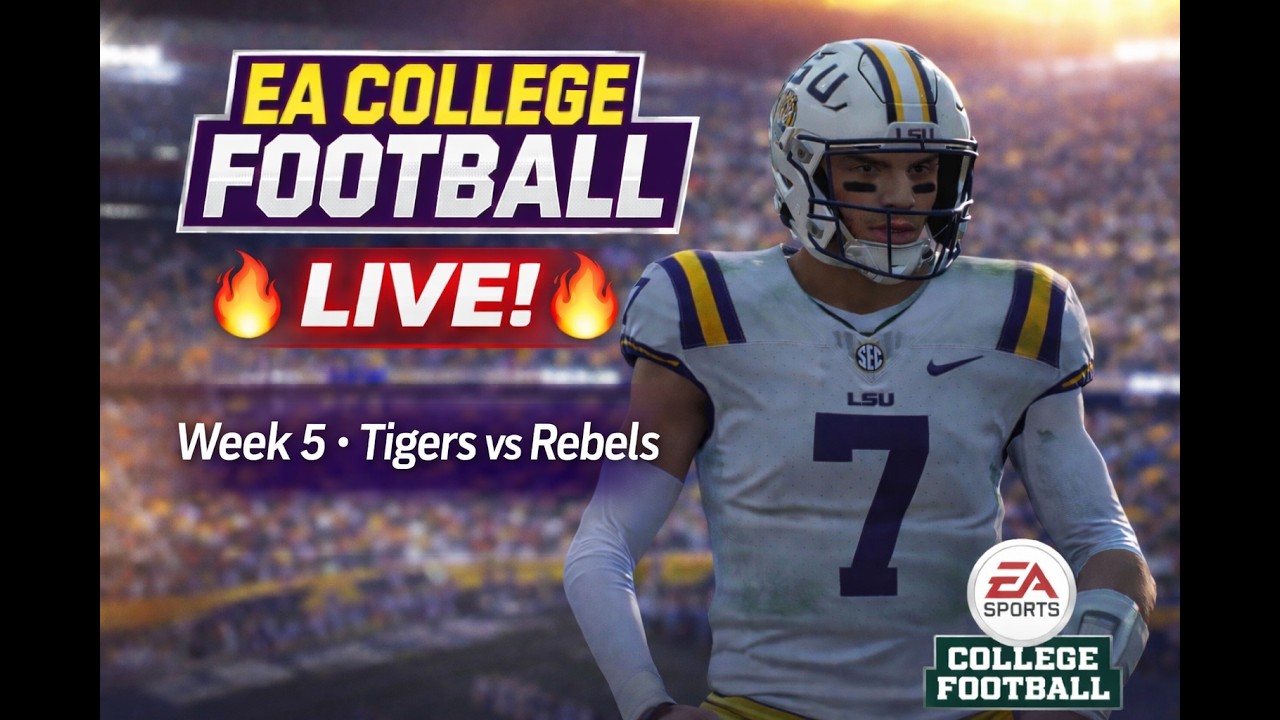 THE #1 GIRL STREAMER PLAYING COLLEGE FB 26! JOIN NOW! LSU USER ONLY!
