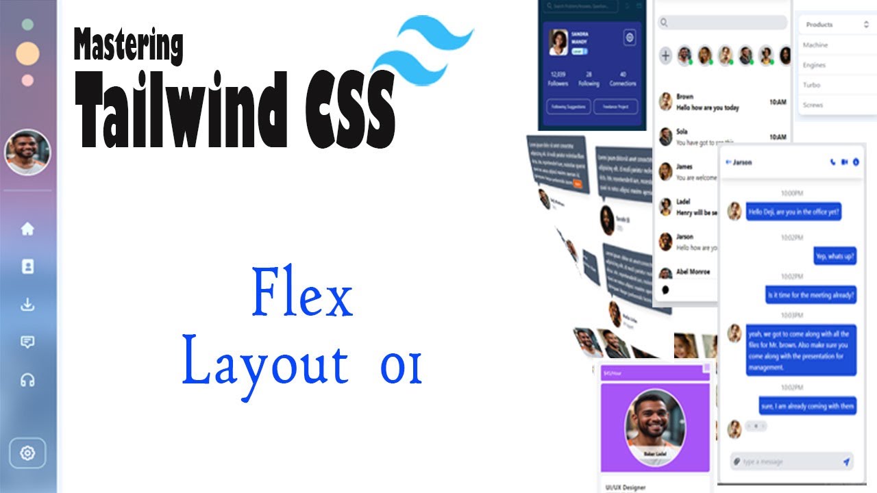15 TailwindCSS - Flex Layout 01