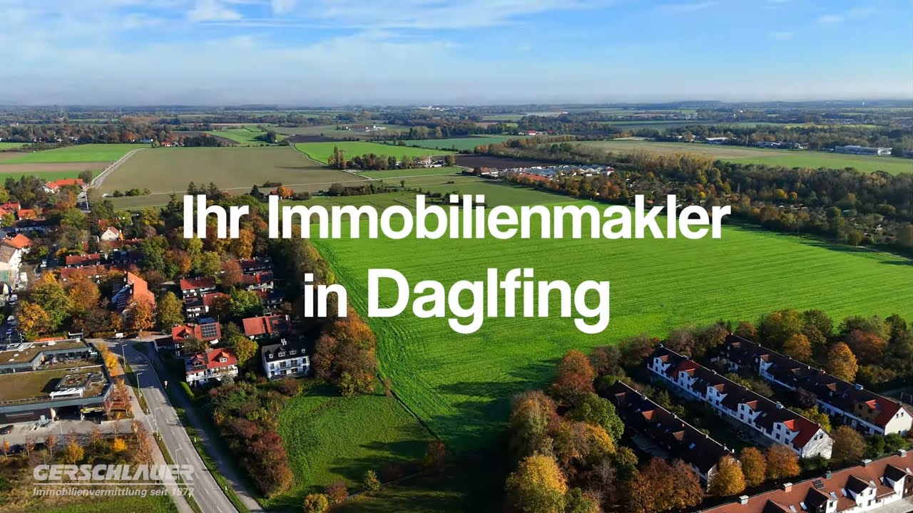 Daglfing aus der Luft &ndash; entdecken Sie die Ruhe und den Charme eines besonderen Stadtteils!