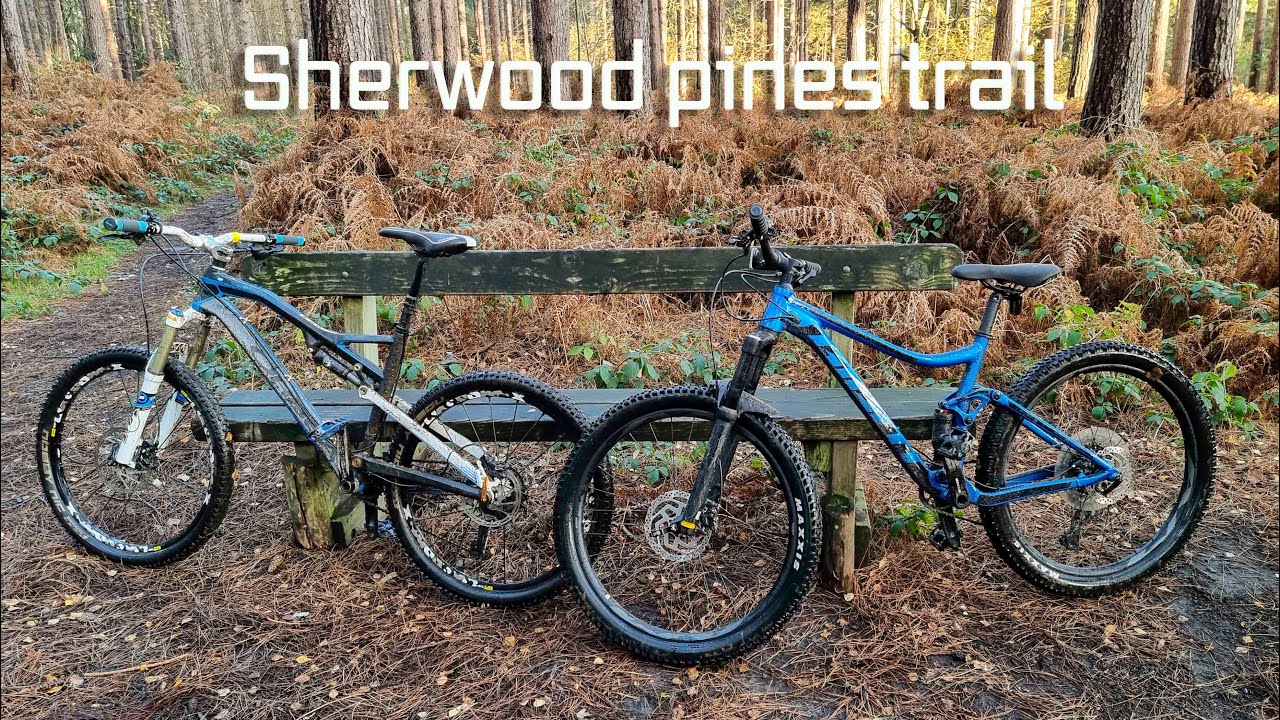 Sherwood Pines mountain bike trail 09/12/2021
