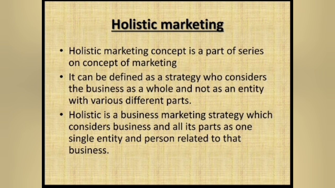 Holistic marketing in tamil